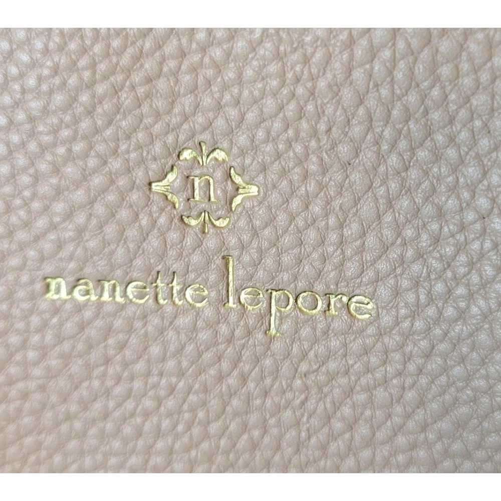 Nanette Lepore Convertible Backpack Crossbody Women Colorblock Vegan Leather